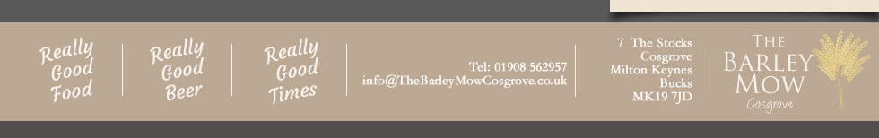  Thanks for visiting THE BARLEY MOW